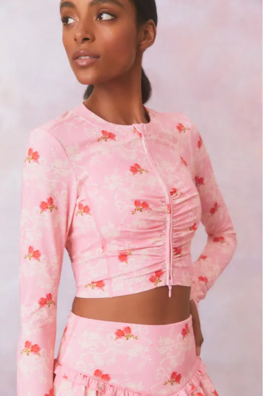 Sindri Zip Up Active Jacket sold by LoveShackFancy