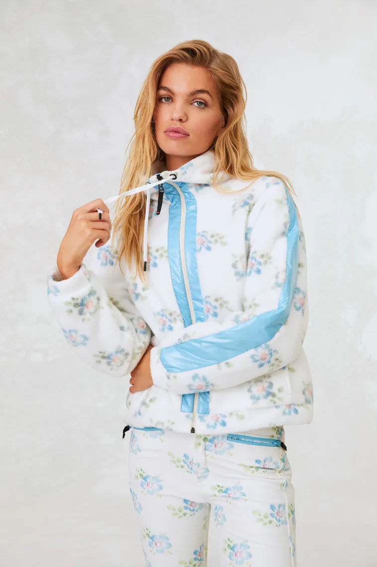 Bogner x LoveShackFancy Ninetta Fleece Jacket sold by LoveShackFancy