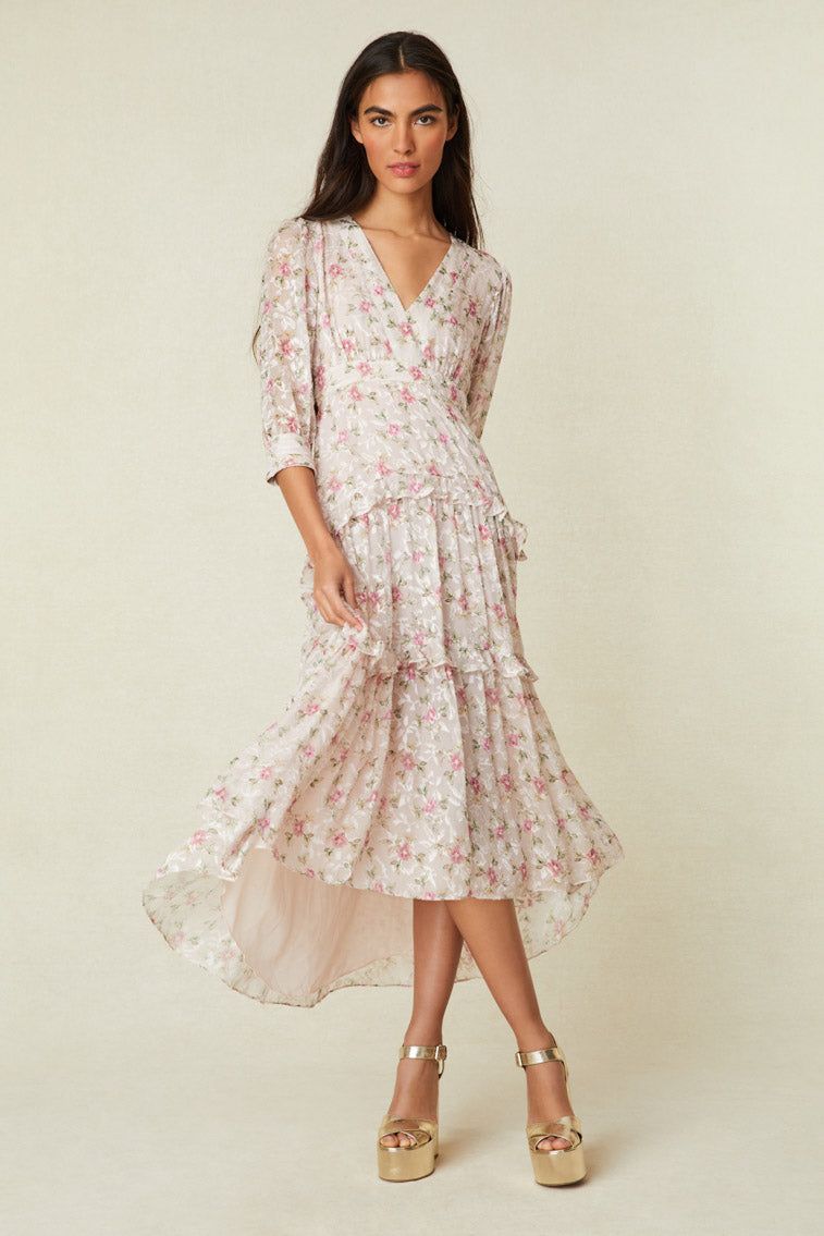 Lorencia Maxi Dress sold by LoveShackFancy