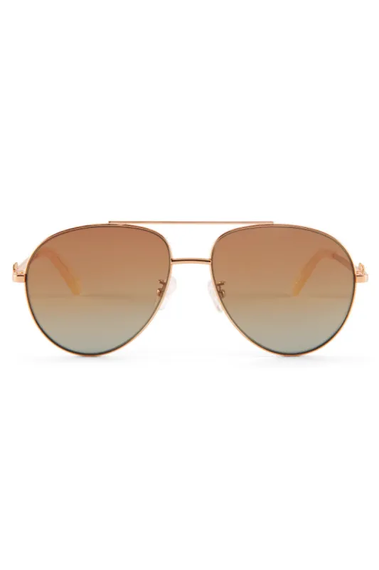 Lalita Aviator Sunglasses sold by LoveShackFancy