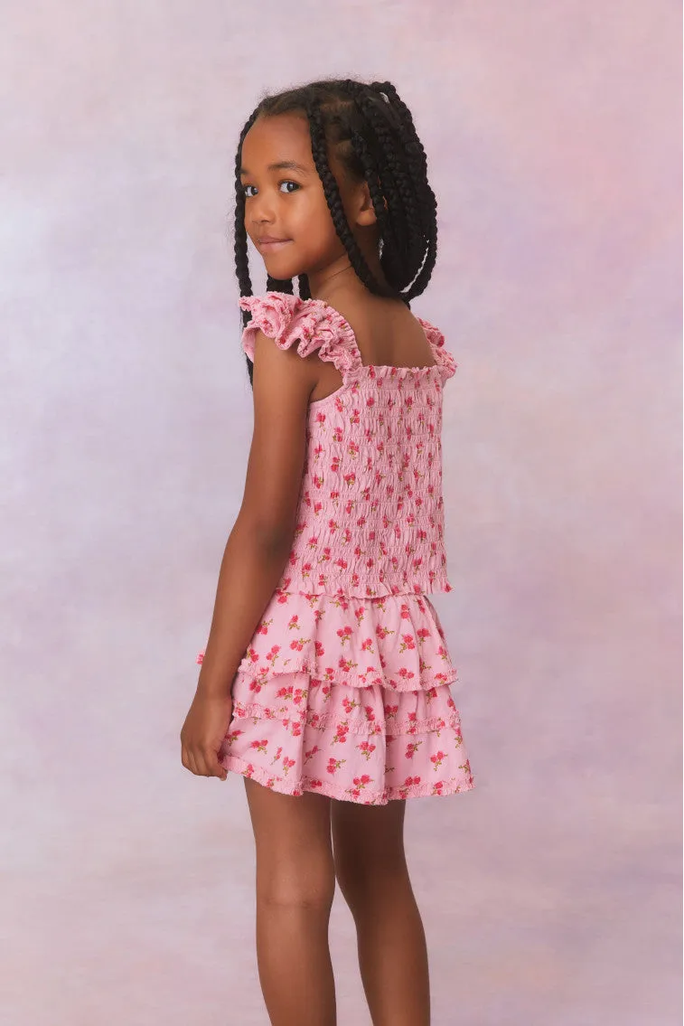 Girls Albion Skirt sold by LoveShackFancy product image thumbnail 3