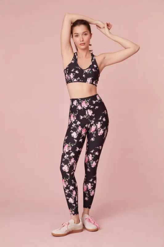 Jutta High-Rise Performance Floral Leggings sold by LoveShackFancy