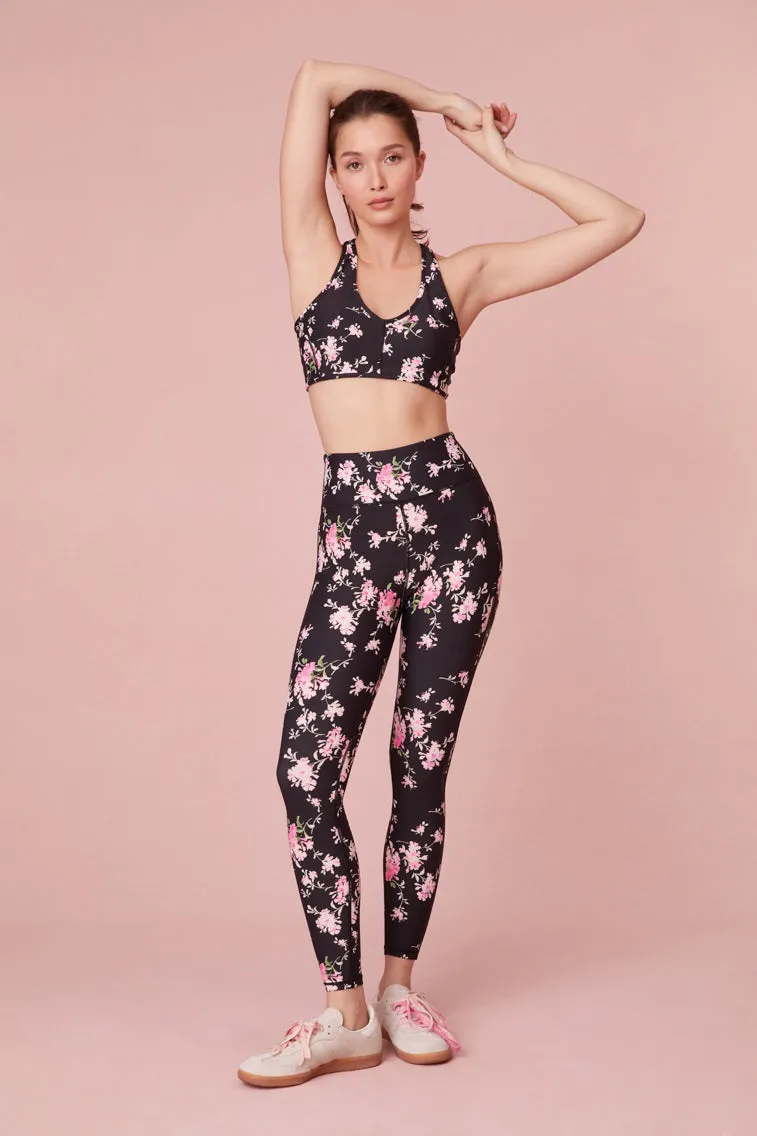 Jutta High-Rise Performance Floral Leggings sold by LoveShackFancy