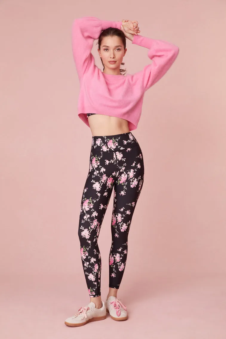 Jutta High-Rise Performance Floral Leggings sold by LoveShackFancy product image thumbnail 4