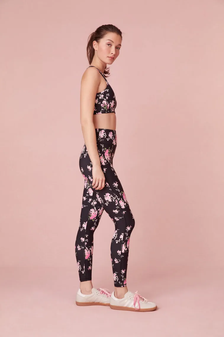 Jutta High-Rise Performance Floral Leggings sold by LoveShackFancy product image thumbnail 3