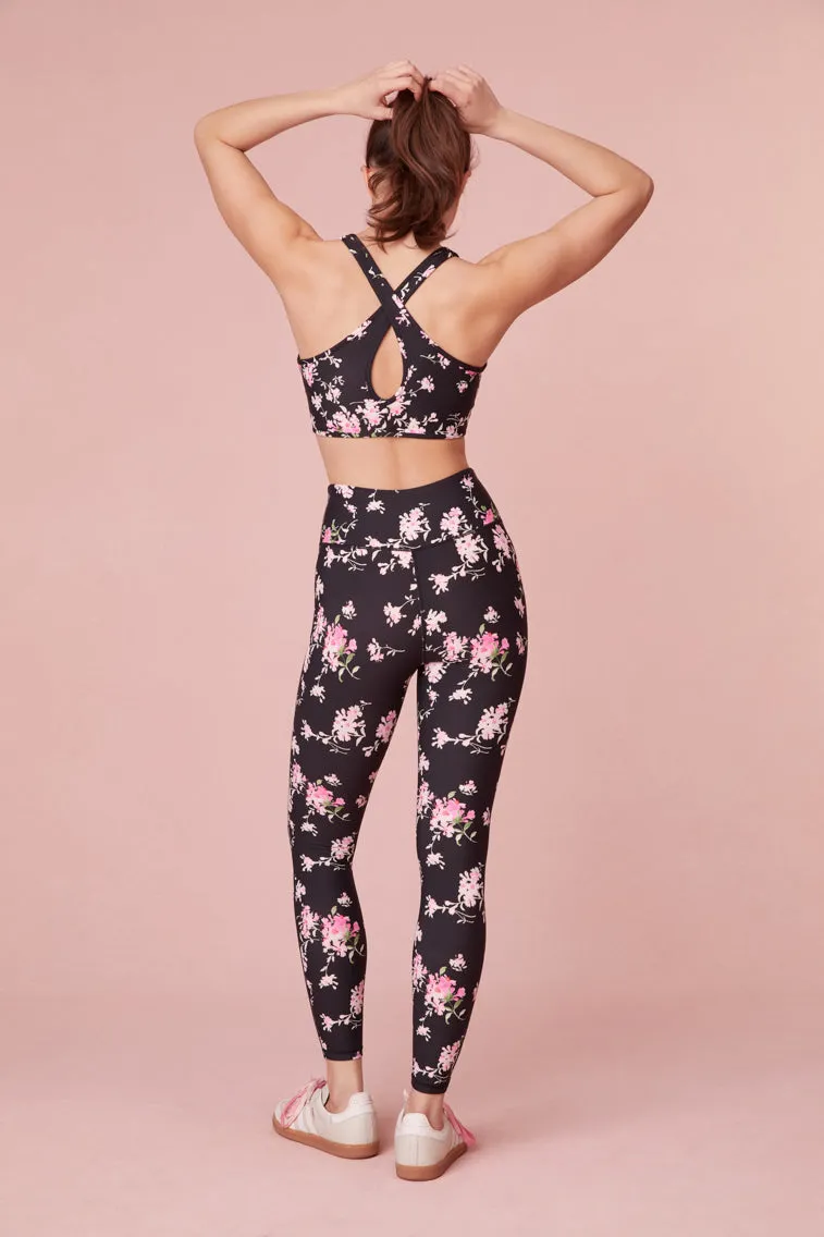 Jutta High-Rise Performance Floral Leggings sold by LoveShackFancy product image thumbnail 5