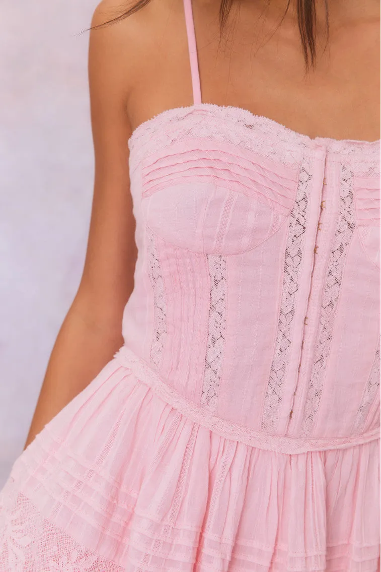 Nerida Bustier Mini Dress sold by LoveShackFancy product image thumbnail 3