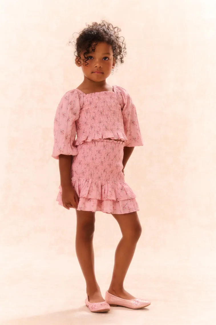 Girls Renette Cotton Skirt sold by LoveShackFancy product image thumbnail 2