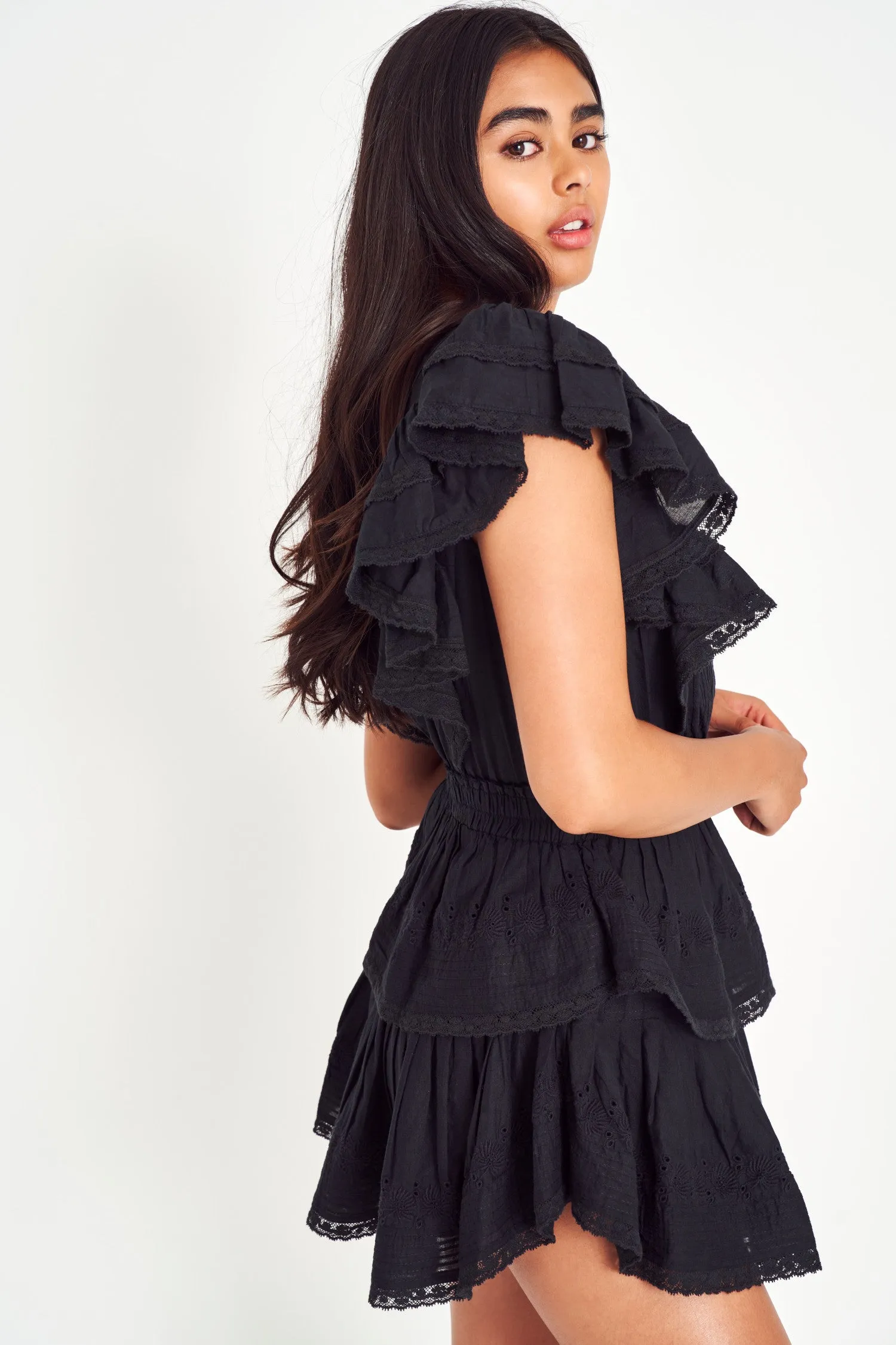 Gwen Heritage Mini Dress sold by LoveShackFancy product image thumbnail 5