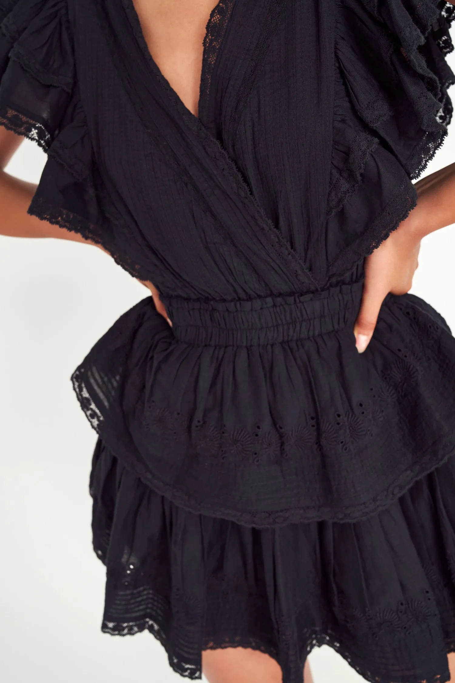 Gwen Heritage Mini Dress sold by LoveShackFancy product image thumbnail 3