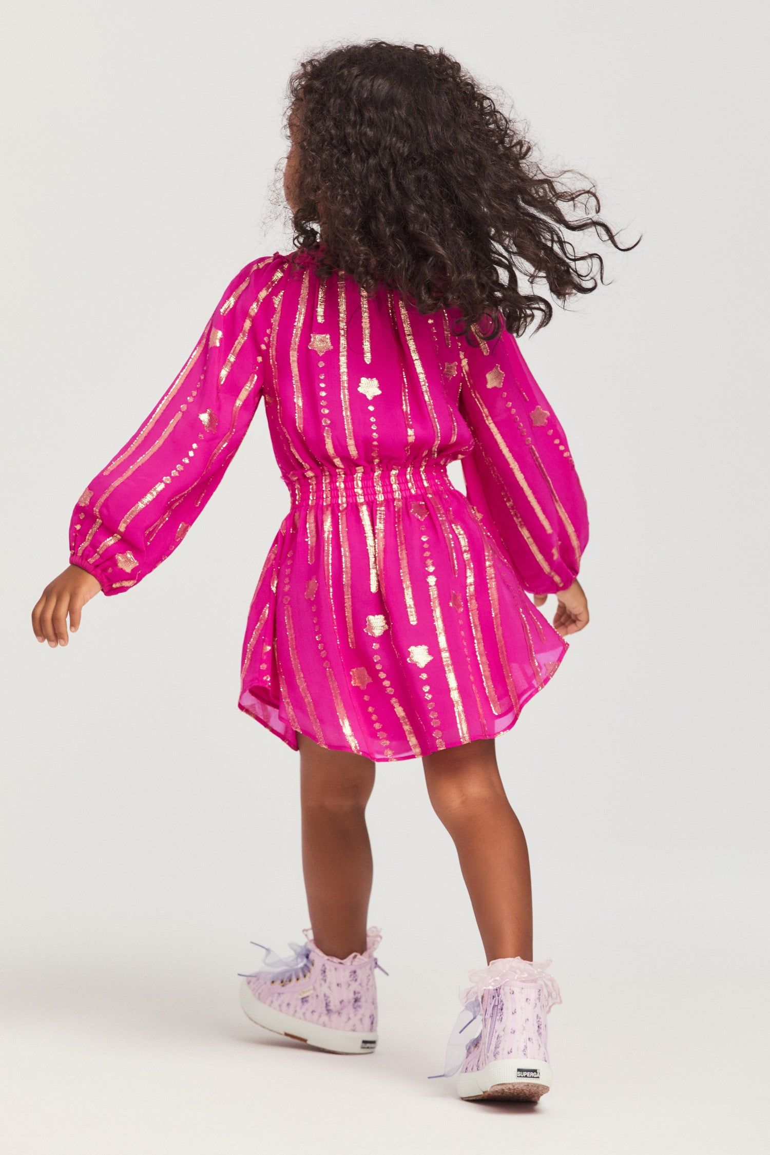 Girls Mini Popover Dress sold by LoveShackFancy product image thumbnail 5