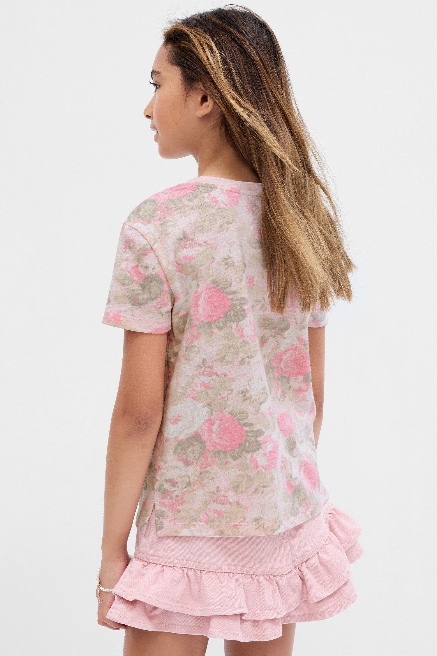 Gap x LoveShackFancy Kids Floral Tee sold by LoveShackFancy product image thumbnail 2