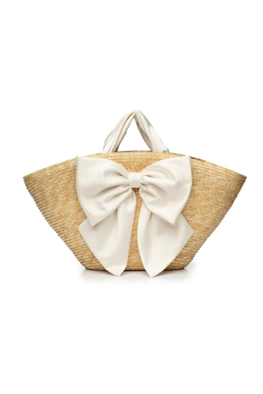 Carlotta Bow Handbag by Eugenia Kim sold by LoveShackFancy