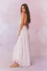 Love Fragrance Halter Maxi Dress- STERLING DUSK sold by LoveShackFancy