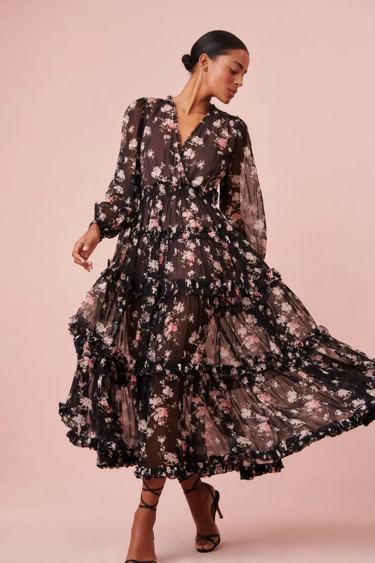 Kailo Midi Dress- Aurora Knights sold by LoveShackFancy product image thumbnail 2