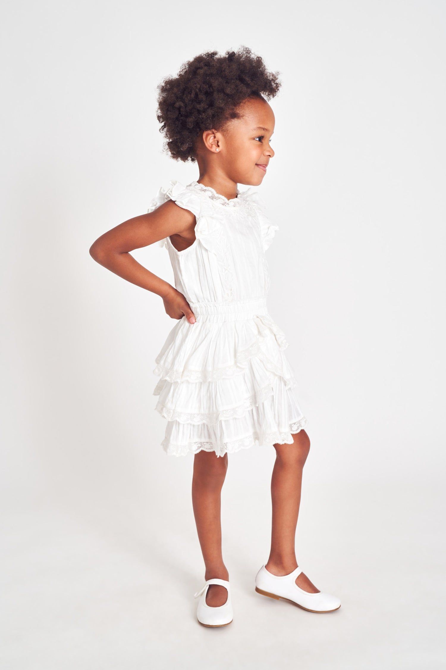 Girls Janelly Dress sold by LoveShackFancy product image thumbnail 2