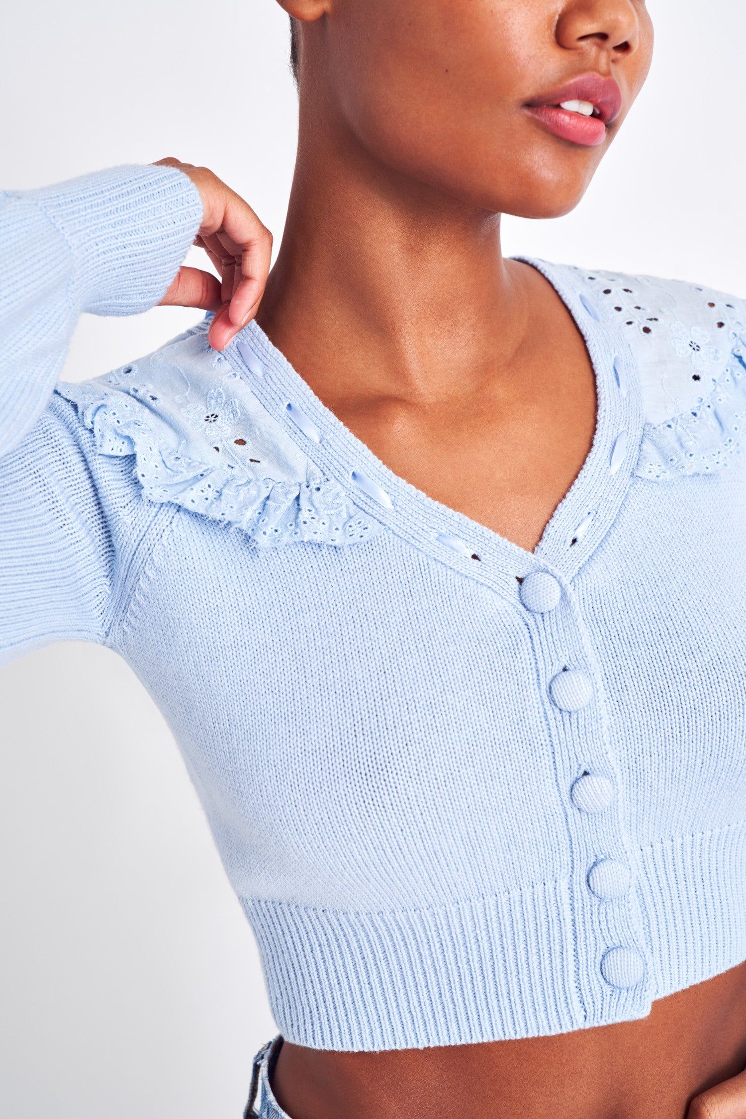 Peggy Cardigan sold by LoveShackFancy product image thumbnail 10