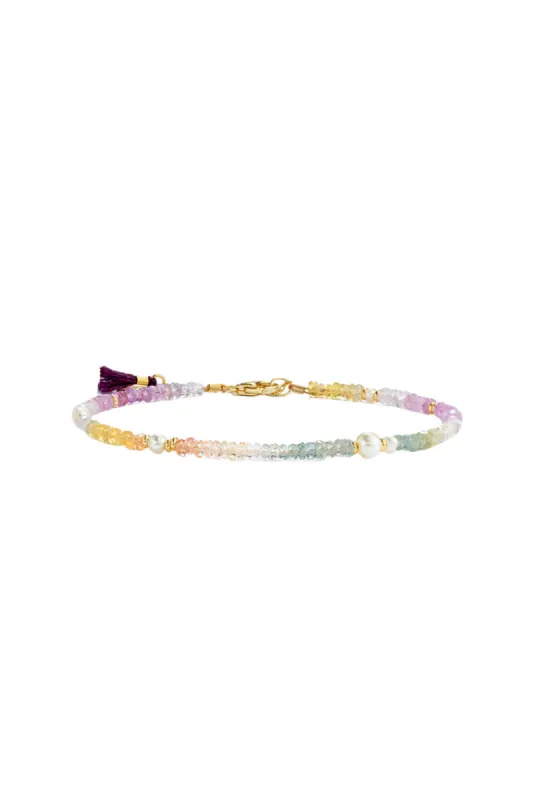 Shashi Ella Gemstone Bracelet sold by LoveShackFancy