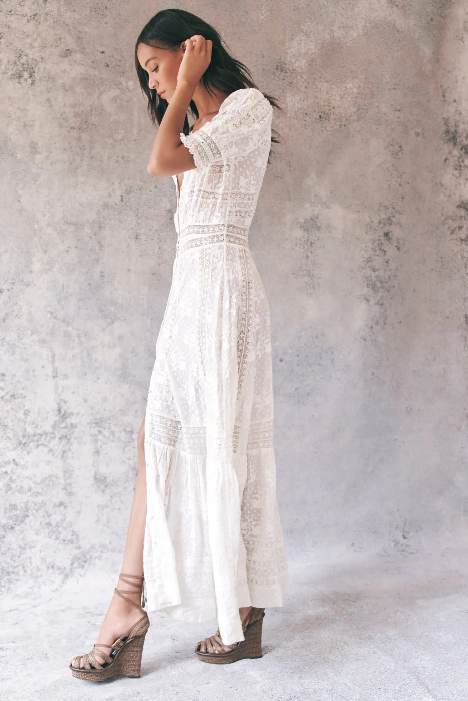 Minka Heritage Maxi Dress sold by LoveShackFancy product image thumbnail 5