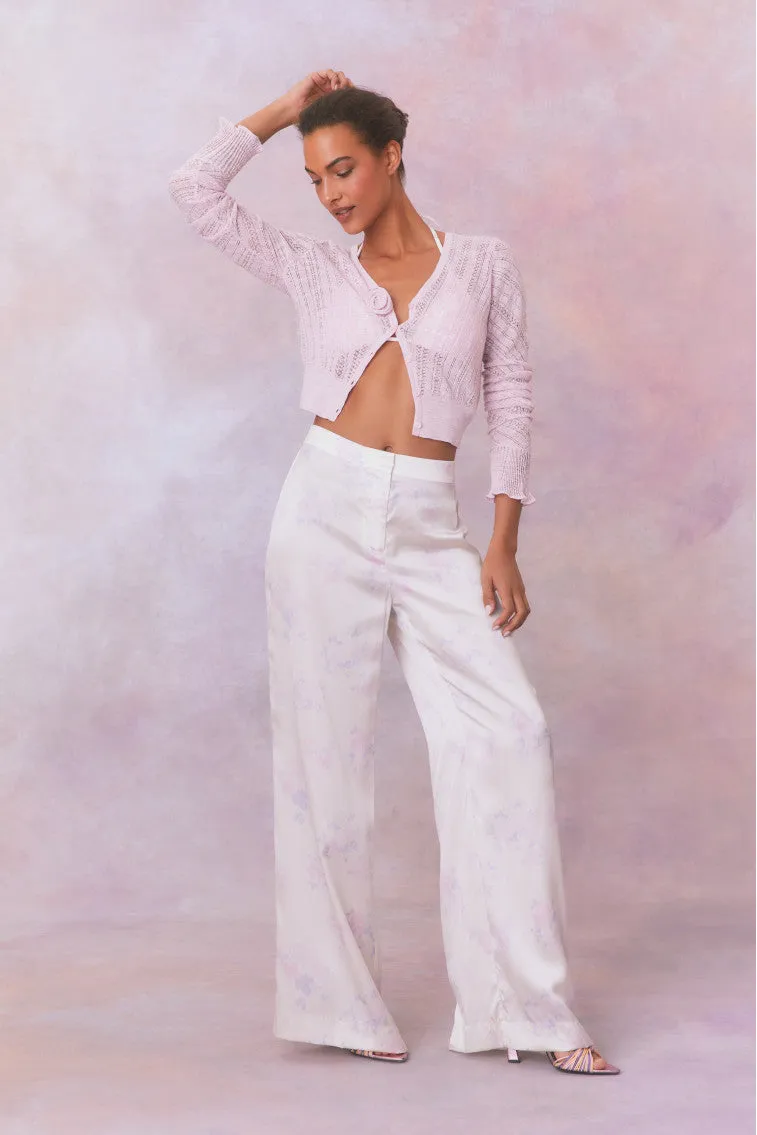 Daniya Wide Leg Printed Silk Pants sold by LoveShackFancy product image thumbnail 2