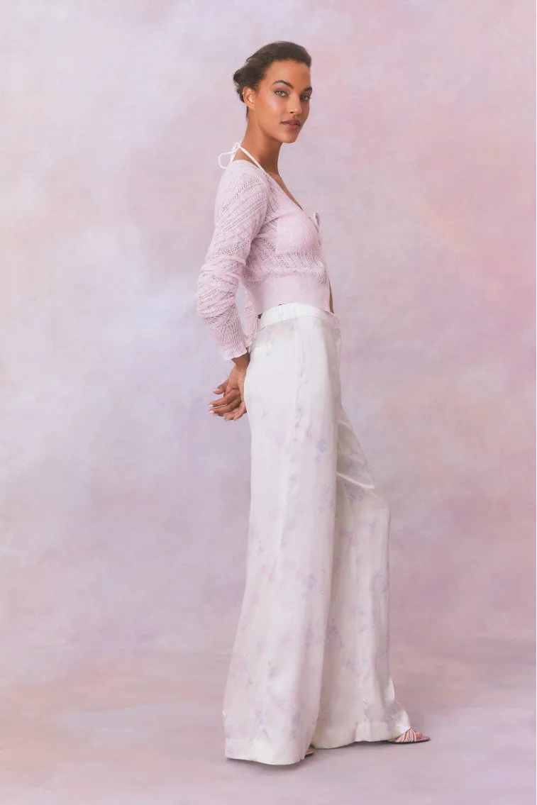 Daniya Wide Leg Printed Silk Pants sold by LoveShackFancy product image thumbnail 3