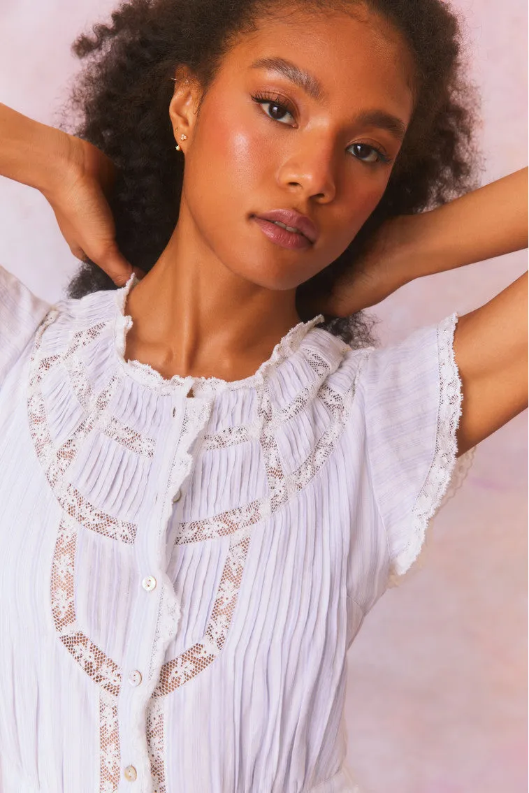 Remi Cotton Stripe Maxi Dress sold by LoveShackFancy product image thumbnail 2