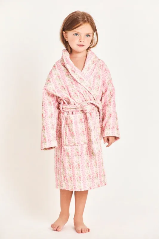 Kids Cotton Bath Robe sold by LoveShackFancy