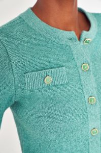 Aviana Crop Cardigan sold by LoveShackFancy