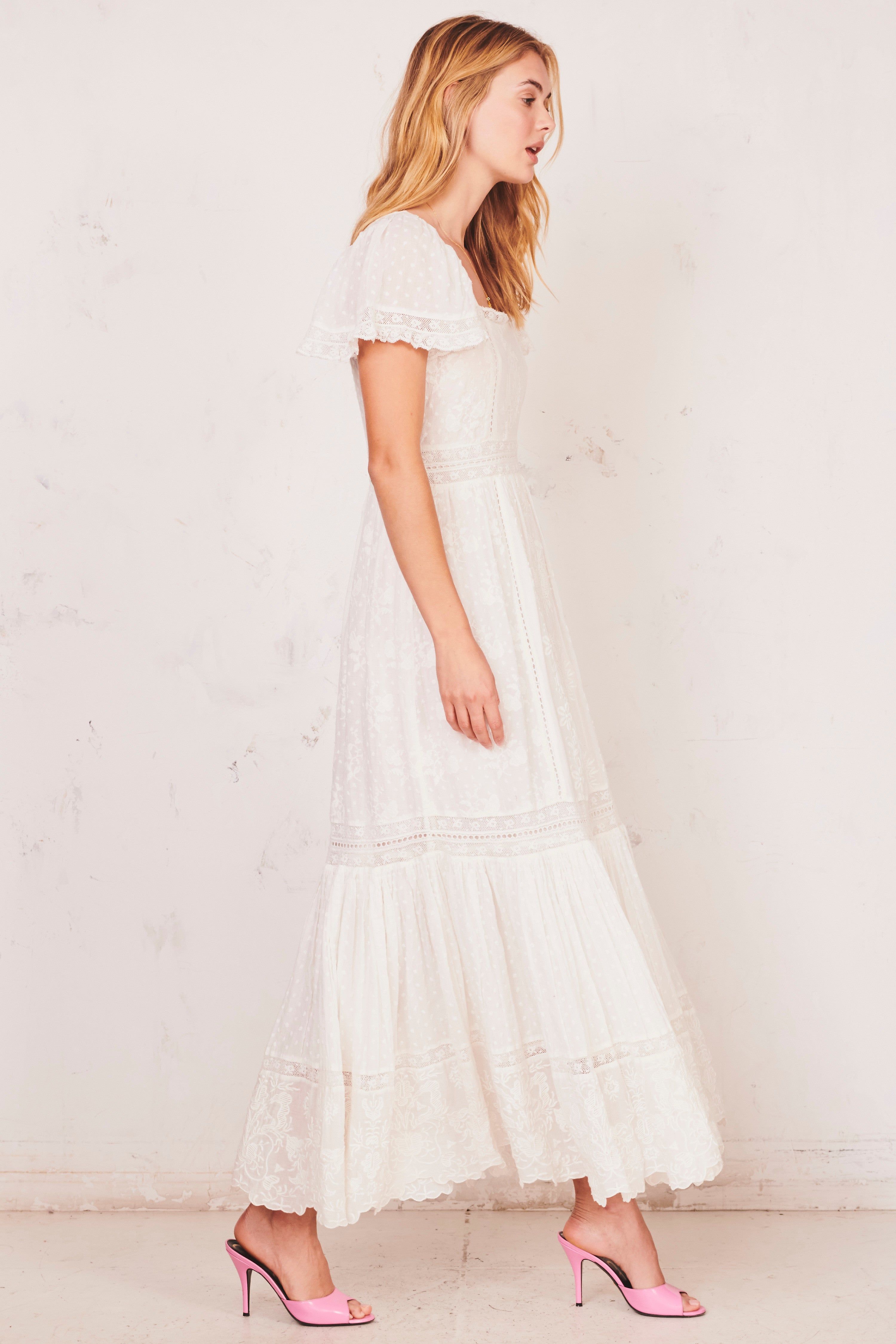 Norma Midi Dress sold by LoveShackFancy product image thumbnail 6