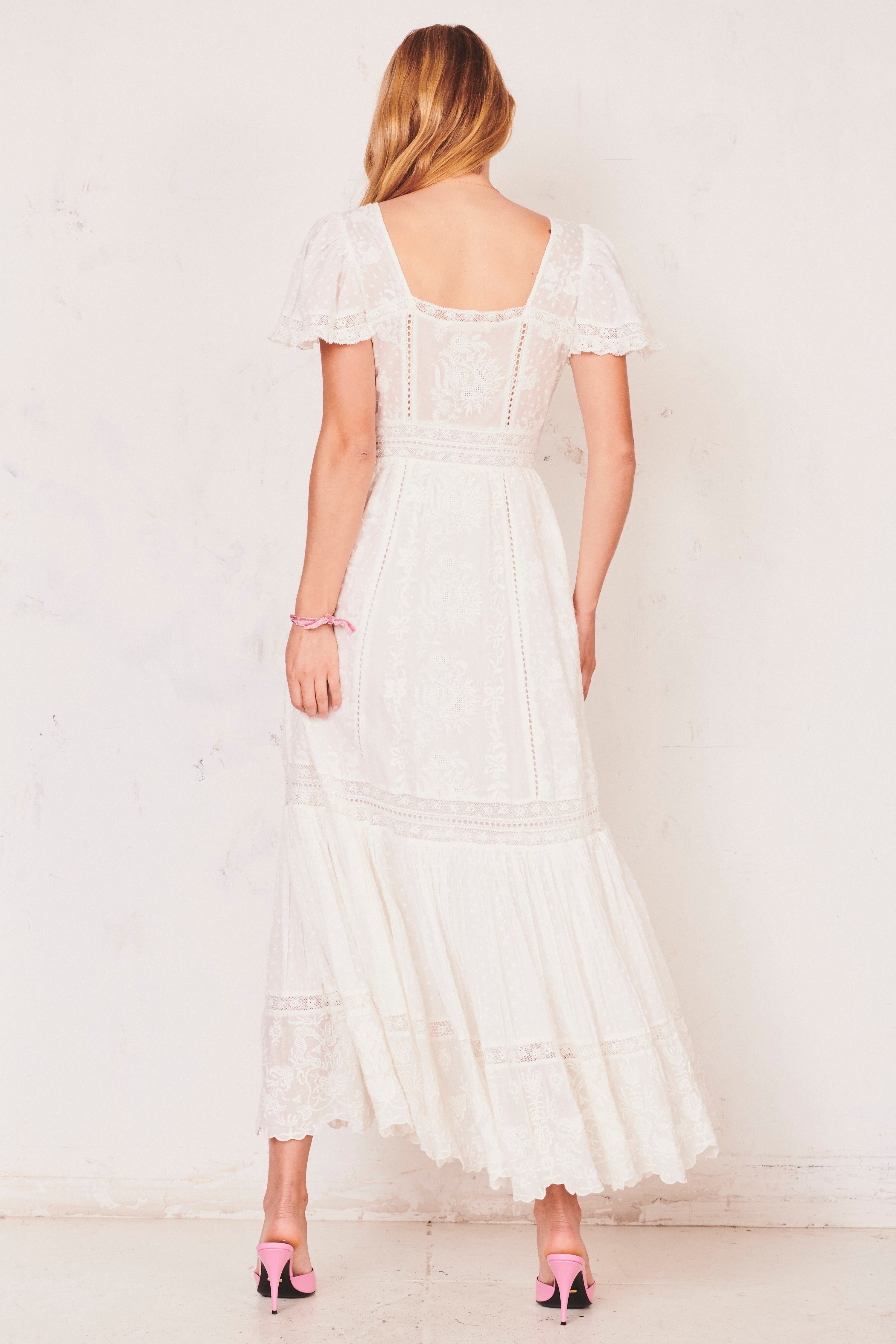 Norma Midi Dress sold by LoveShackFancy product image thumbnail 7