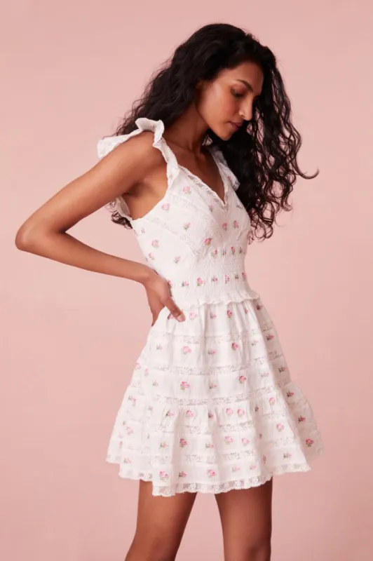 Finny Mini Dress- PINK POTION sold by LoveShackFancy