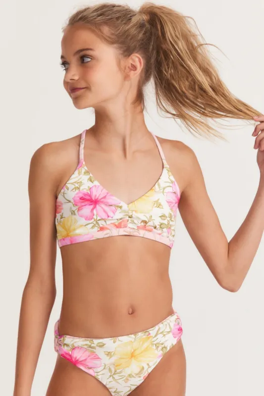 LoveShackFancy x Hurley Girls Reversible Bikini Set sold by LoveShackFancy