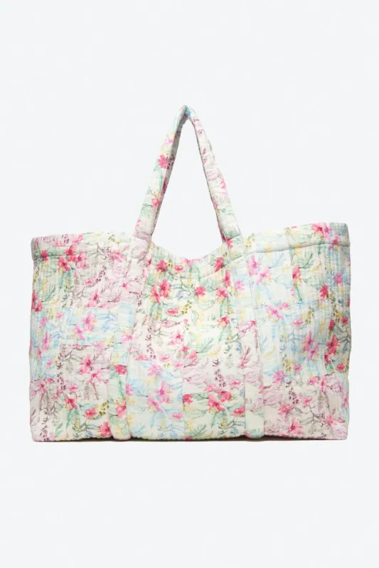 Cyndi Tote - TROPICAL SUNRISE made by LoveShackFancy