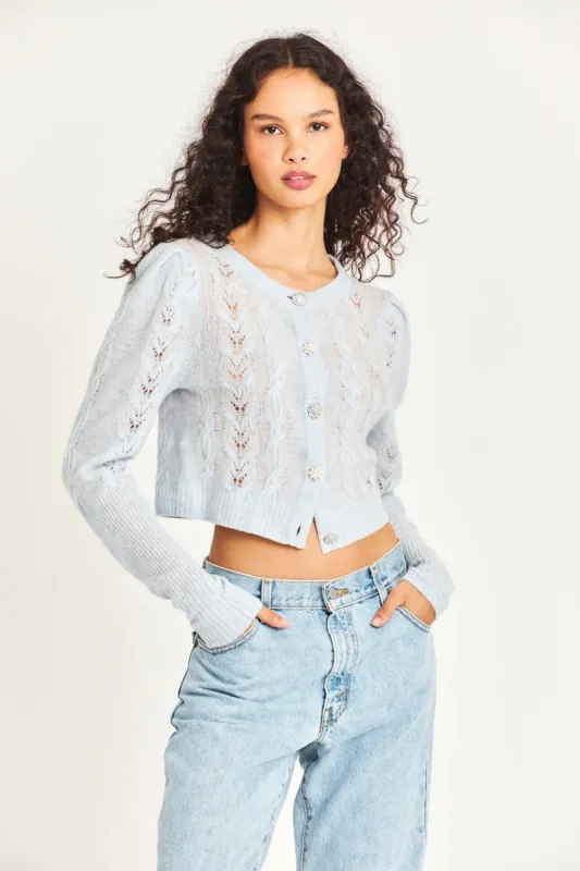 Birch Cardigan sold by LoveShackFancy