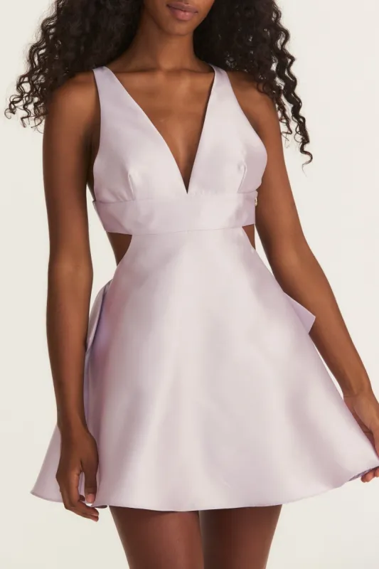 Till Mini Dress- SOFT IRIS sold by LoveShackFancy