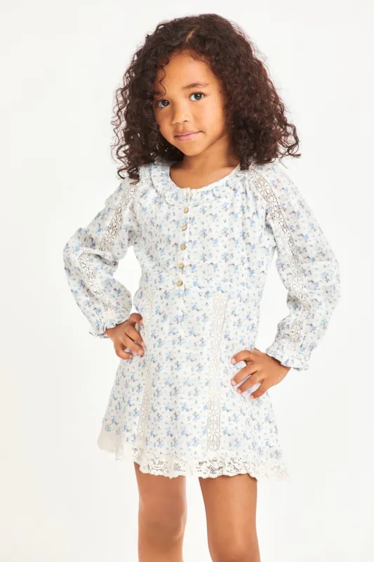 Senabelle Dress - CALM WATERS sold by LoveShackFancy