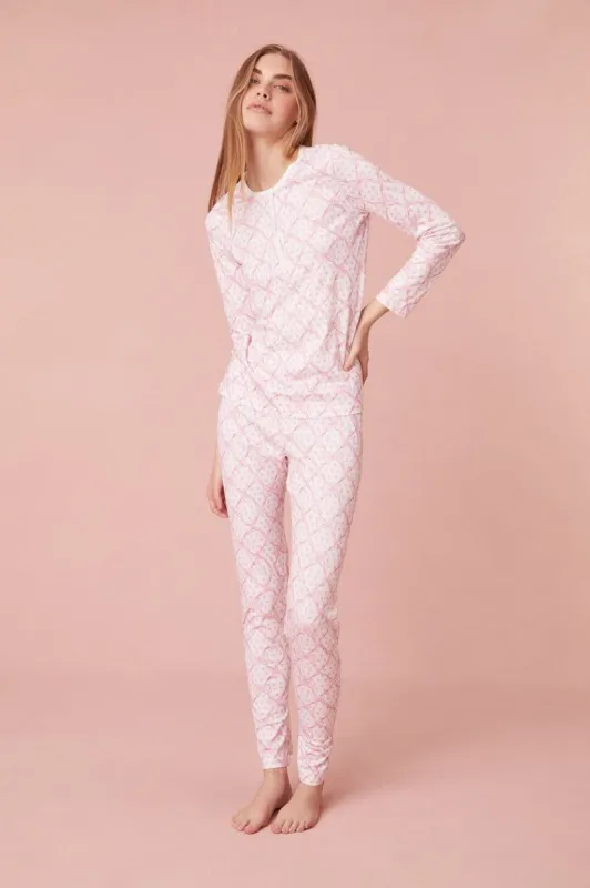 Roller Rabbit x LoveShackFancy Baby Bow Hearts Women's Pajama sold by LoveShackFancy