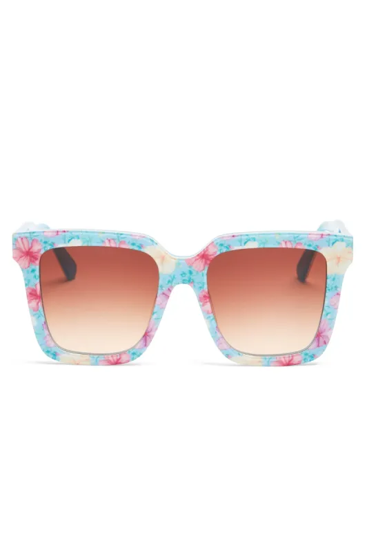 Novella Floral Sunglasses sold by LoveShackFancy