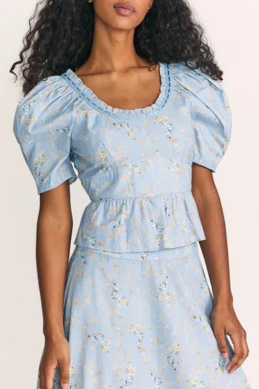 Tayshia Top sold by LoveShackFancy