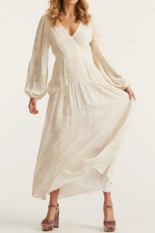 Lexia Maxi Dress - Antique White sold by LoveShackFancy