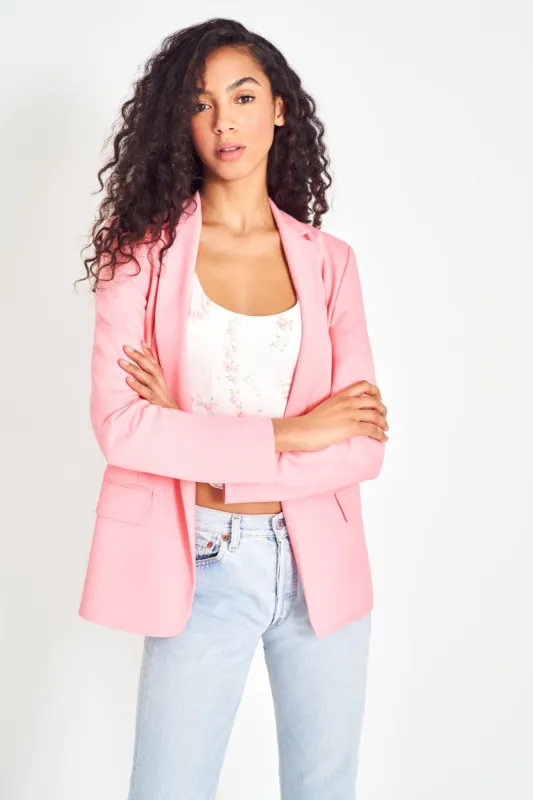 Loxley Blazer - PINK LEMONADE made by LoveShackFancy