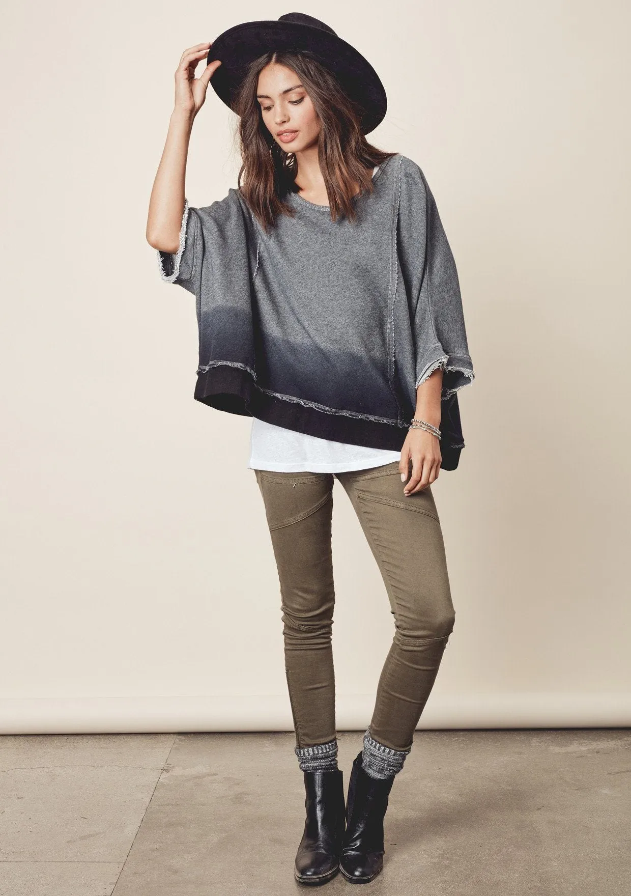 Libby Dyed Sweatshirt sold by lovestitch product image thumbnail 3