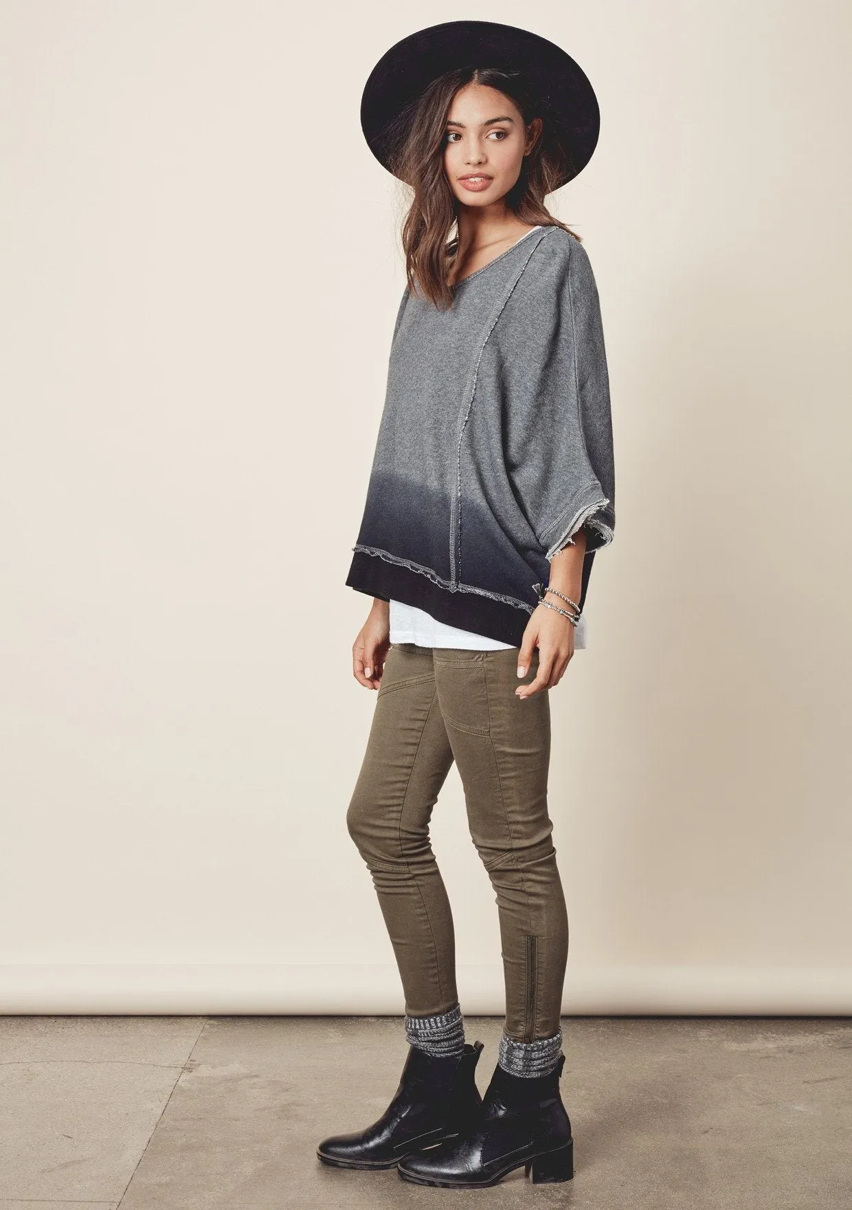 Libby Dyed Sweatshirt sold by lovestitch product image thumbnail 4