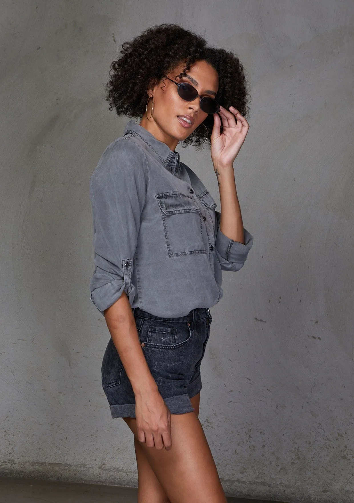 Laid Back Tie Front Top sold by lovestitch product image thumbnail 3