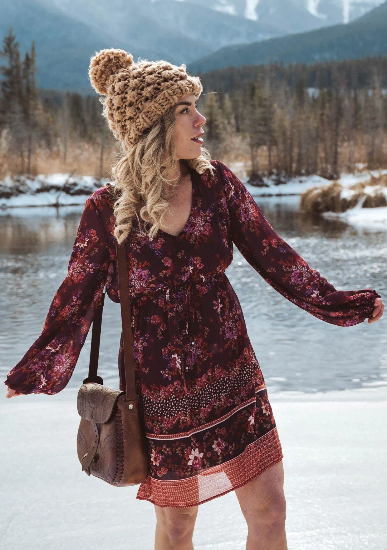 Folklore Floral Mini Dress sold by lovestitch product image thumbnail 5
