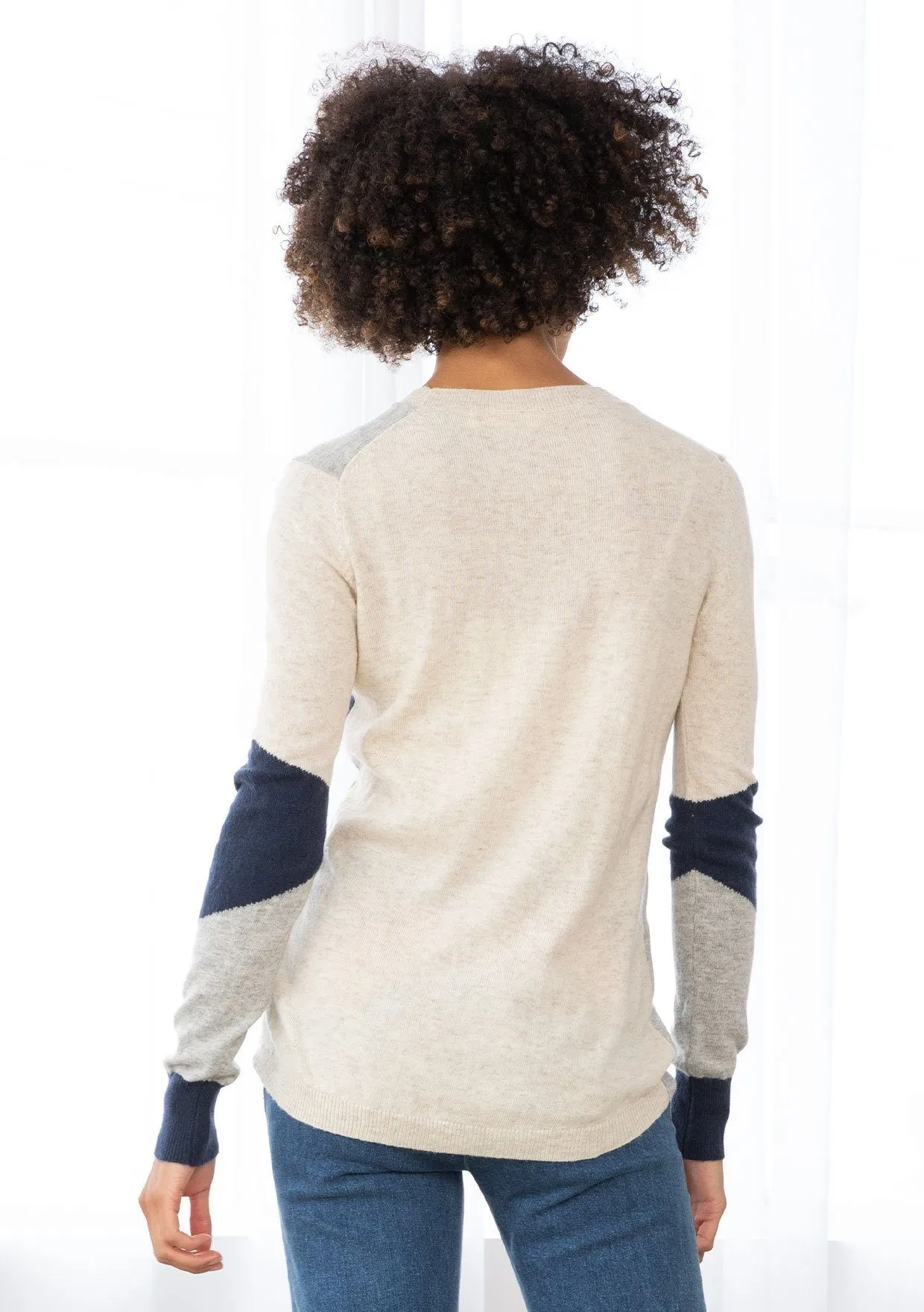 Larchmont Colorblock Sweater sold by lovestitch product image thumbnail 4