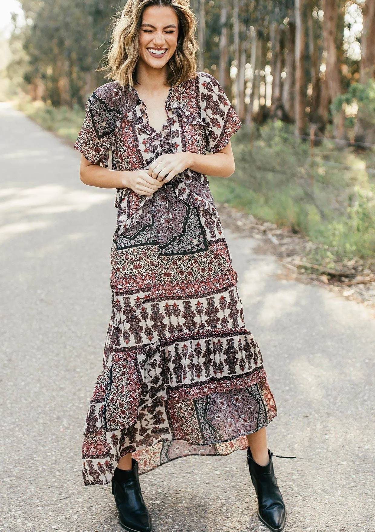 Enya Maxi Dress sold by lovestitch product image thumbnail 5