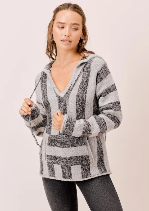 Scout Striped Baja Hoodie sold by lovestitch
