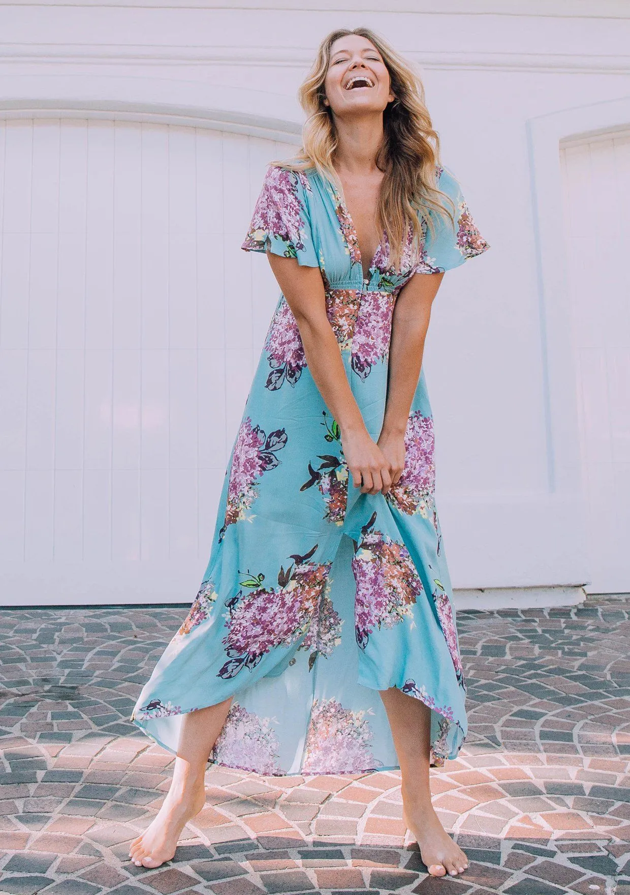 Ruby Floral Dress sold by lovestitch