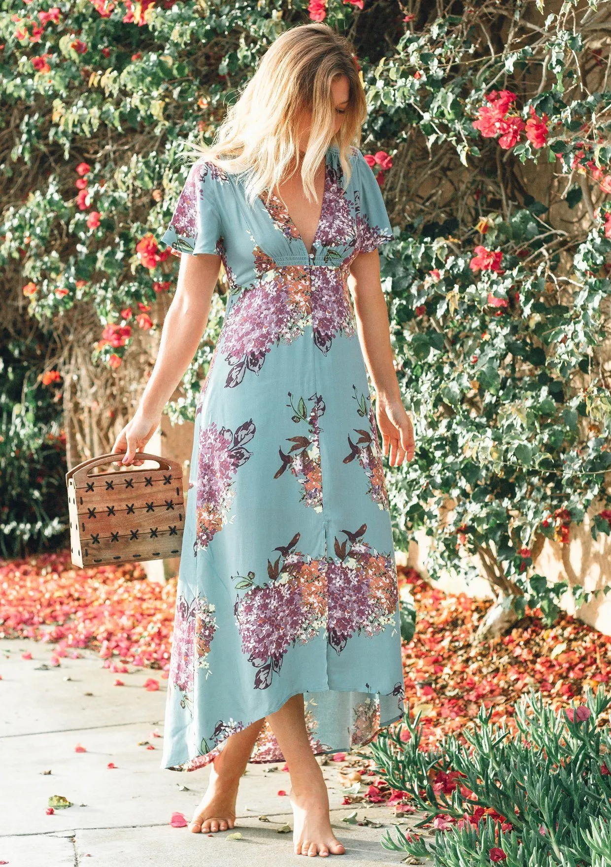 Ruby Floral Dress sold by lovestitch product image thumbnail 4